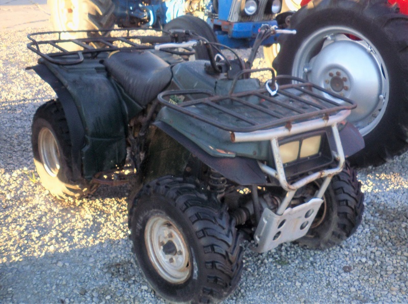 This used Yamaha Timberwolf 250 four wheeler for sale at Baker & Sons Equipment in Ohio