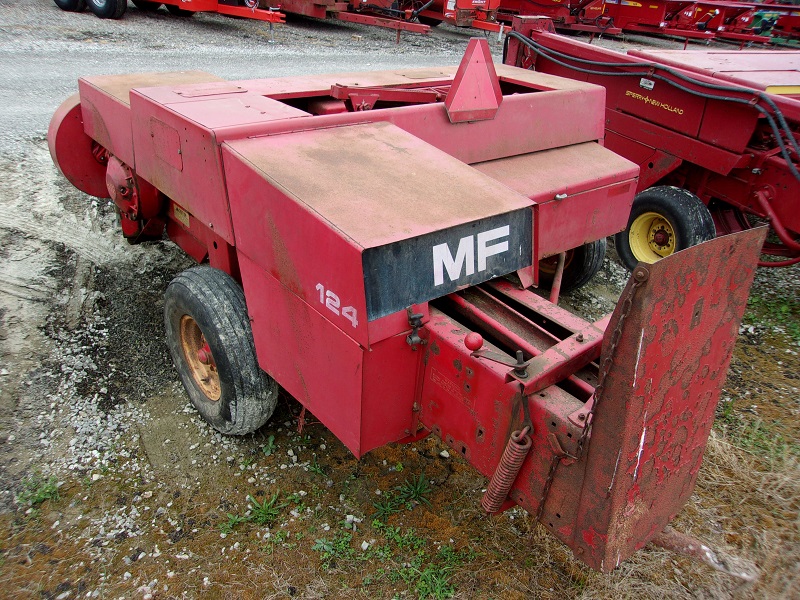 used massey ferguson 124 square baler for sale at baker and sons in ohio