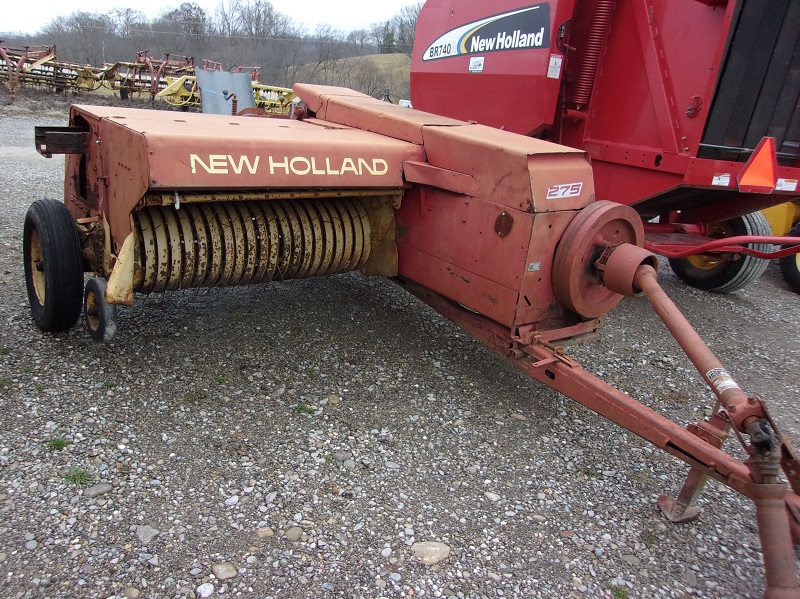used new holland 275 square baler for sale at baker & sons in ohio