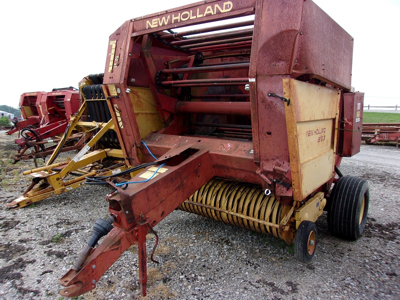 1989 New Holland 853 round baler at Baker & Sons Equipment in Ohio