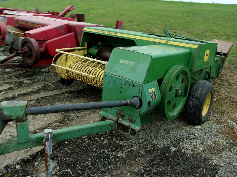 used john deere 336 square baler for sale at baker and sons in ohio