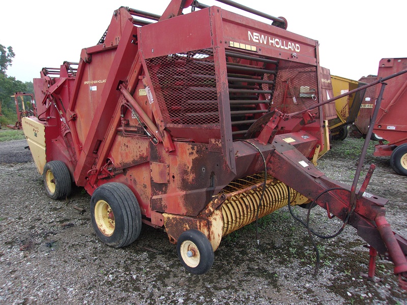 1979 new holland 851 round baler for sale at baker & sons equipment in ohio