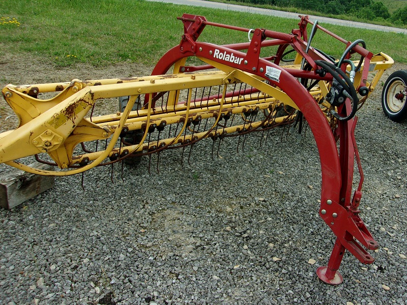 used new holland 258 rake for sale at baker & sons in ohio