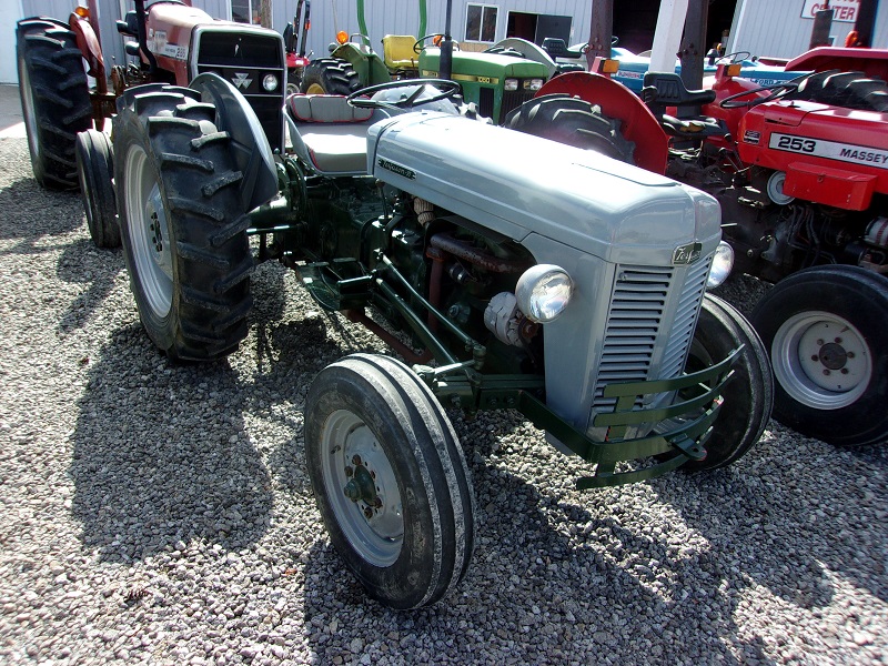 1955 ferguson to35 tractor for sale at baker & sons in ohio