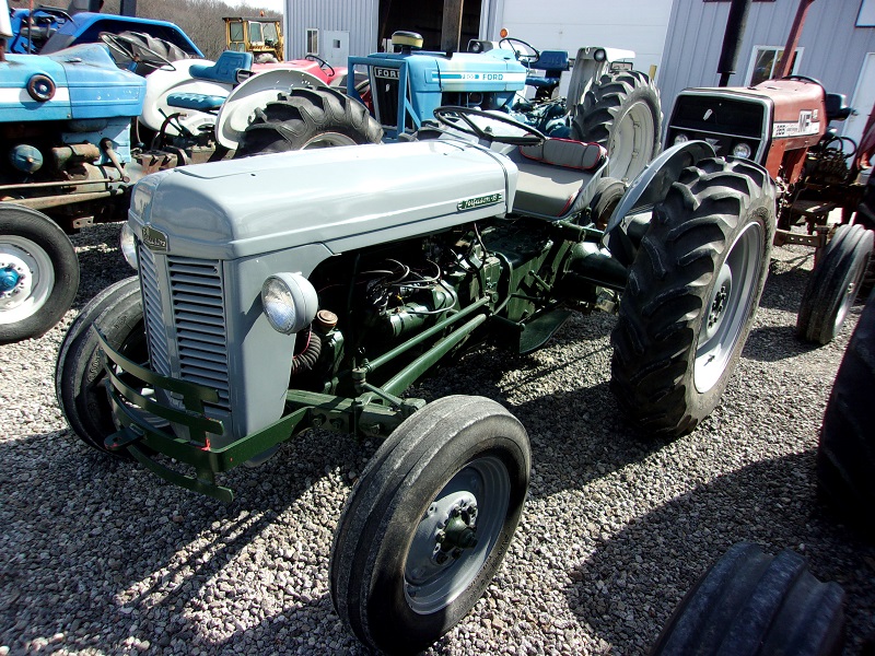 1955 ferguson to35 tractor for sale at baker and sons in ohio