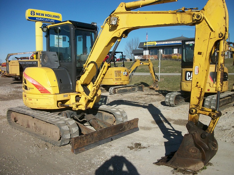2005 used new holland eh50.b midi excavator in stock at baker and sons equipment in ohio