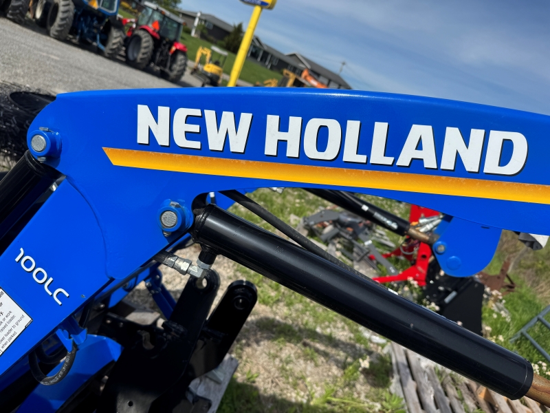 New 2022 New Holland 100LC loader at Baker & Sons Equipment in Ohio
