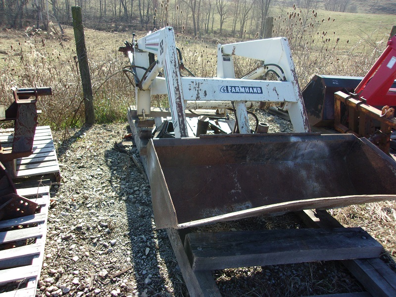 used farmhand 22 loader for sale at baker & sons in ohio