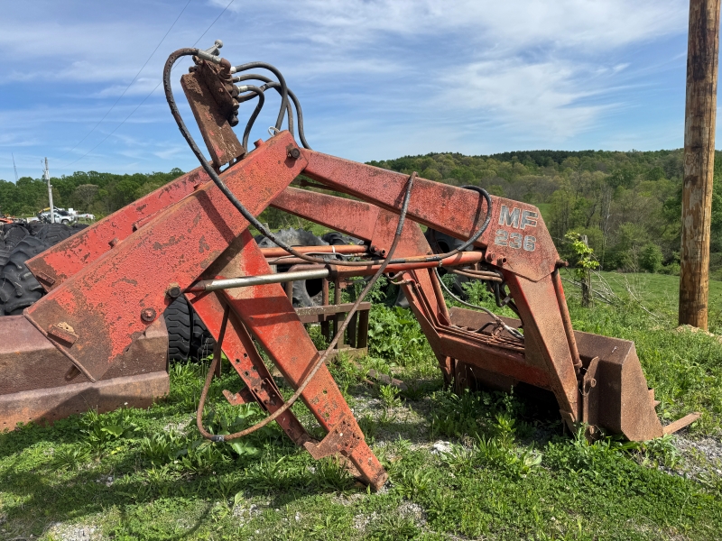 Used Massey Ferguson 236 loader at Baker & Sons Equipment in Ohio
