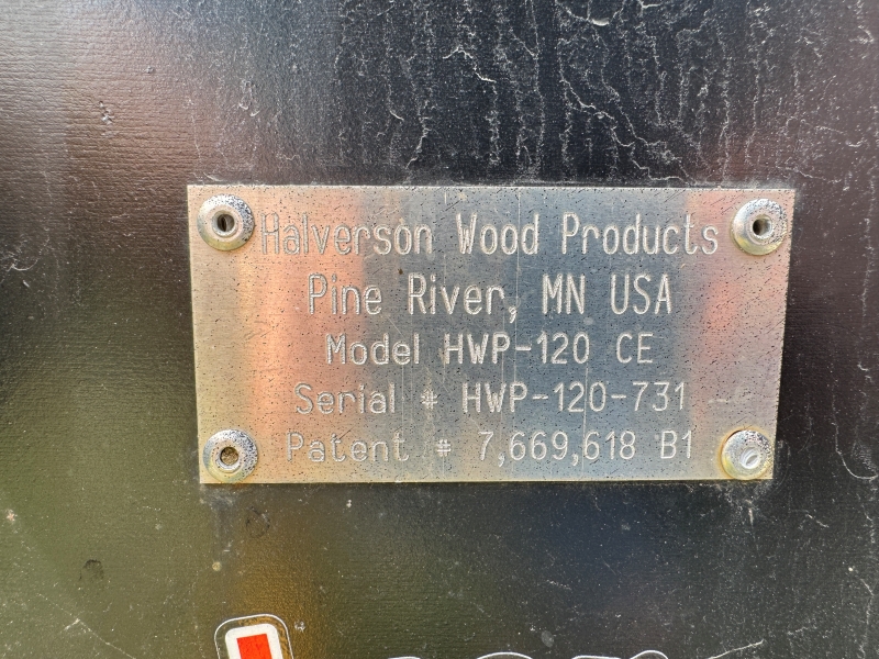 Used Halverson HWP120CE processor at Baker & Sons Equipment in Ohio