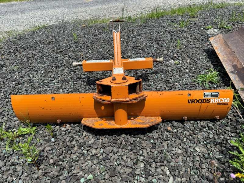 Used Woods RBC60 blade at Baker & Sons Equipment in Ohio