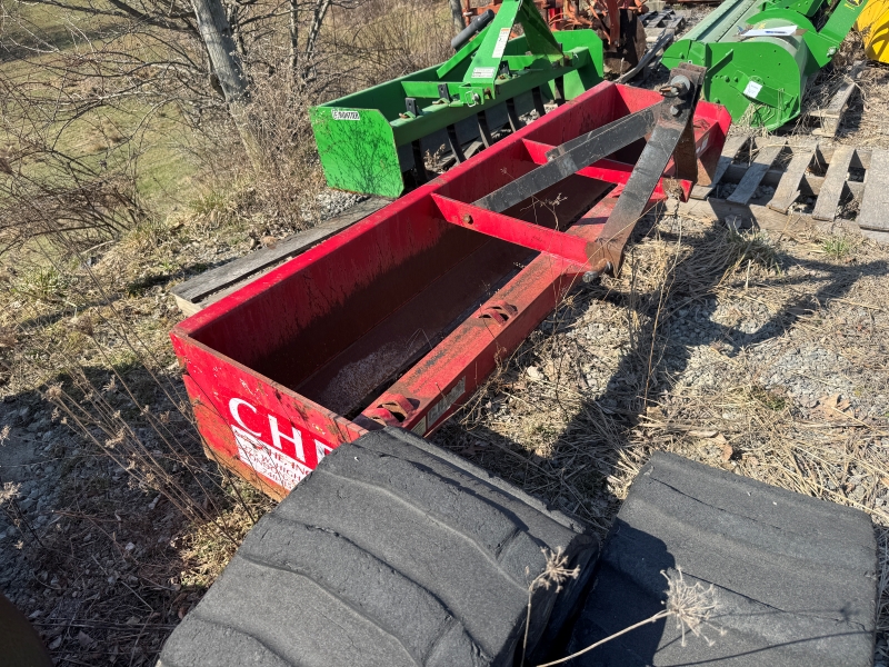 Used CHE 8' box blade at Baker & Sons Equipment in Ohio