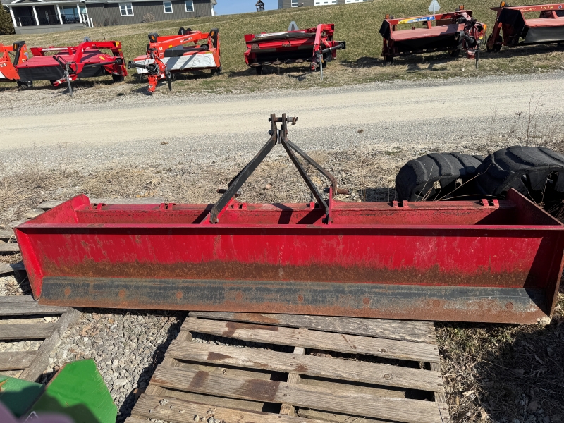Used CHE 8' box blade at Baker & Sons Equipment in Ohio