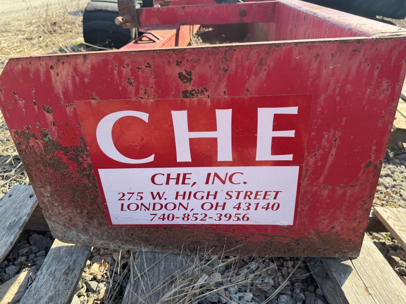 Used CHE 8' box blade at Baker & Sons Equipment in Ohio