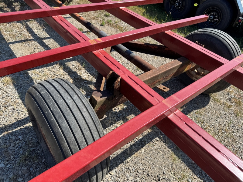 Used New Holland bale wagon at Baker & Sons Equipment in Ohio