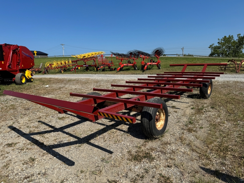 Used New Holland bale wagon at Baker & Sons Equipment in Ohio