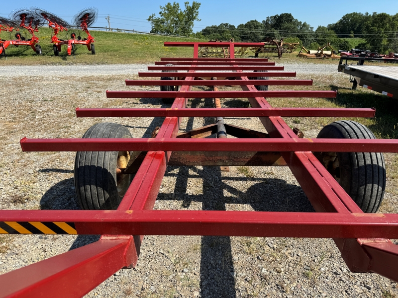 Used New Holland bale wagon at Baker & Sons Equipment in Ohio