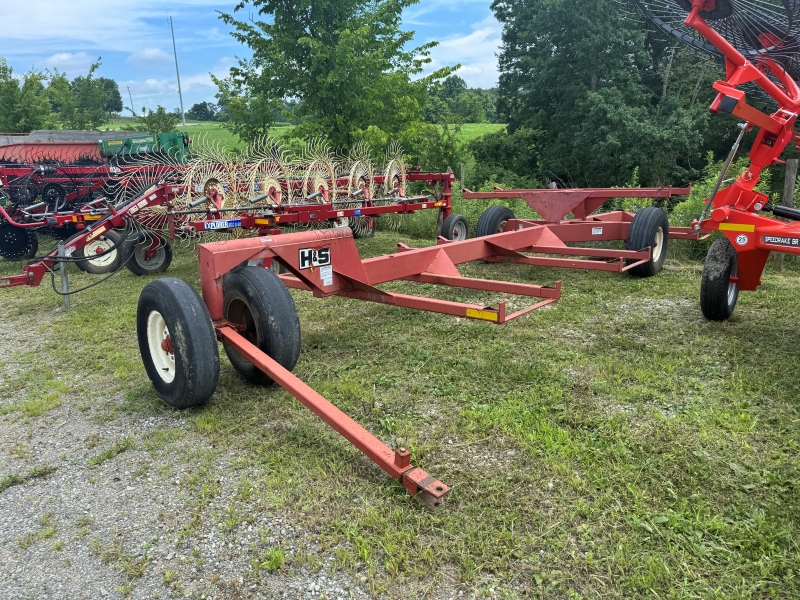Used H&S BT6 bale wagon for sale at Baker & Sons Equipment in Ohio