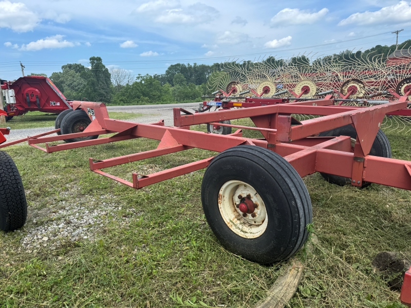 Used H&S BT6 bale wagon for sale at Baker & Sons Equipment in Ohio