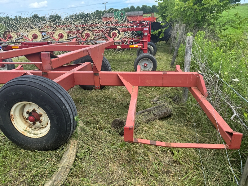 Used H&S BT6 bale wagon for sale at Baker & Sons Equipment in Ohio