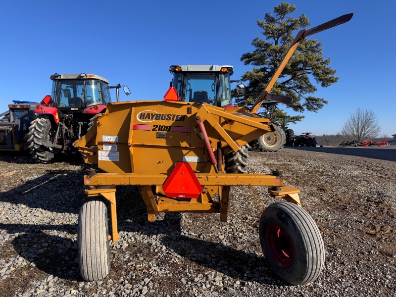 Used Haybuster 2100 bale buster at Baker & Sons Equipment in Ohio