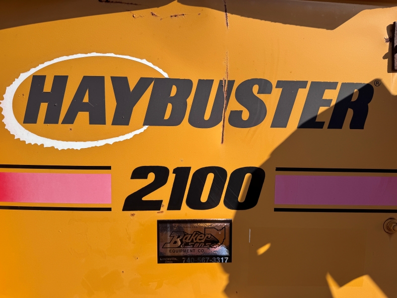 Used Haybuster 2100 bale buster at Baker & Sons Equipment in Ohio