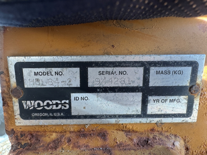 Used Woods HBL84-2 blade in stock at Baker & Sons Equipment in Ohio
