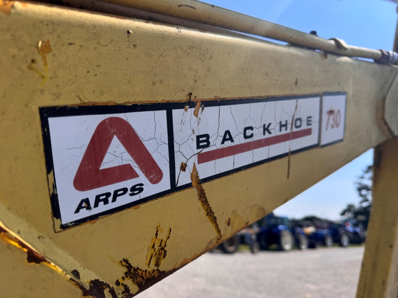Used ARPS 732P backhoe attachment at Baker & Sons Equipment in Ohio