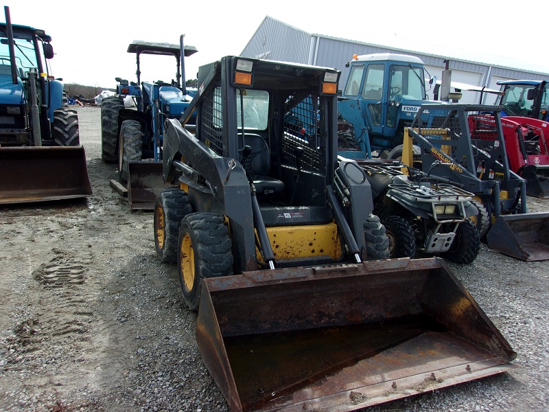2004 New Holland LS160 skidsteer in stock at Baker & Sons Equipment in Ohio