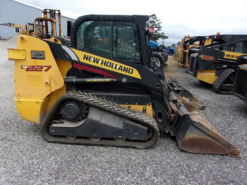 2015 new holland c227 track skidsteer in stock at baker and sons in ohio