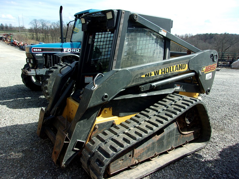 2006 new holland c185 track skidsteer in stock at baker & sons equipment in ohio