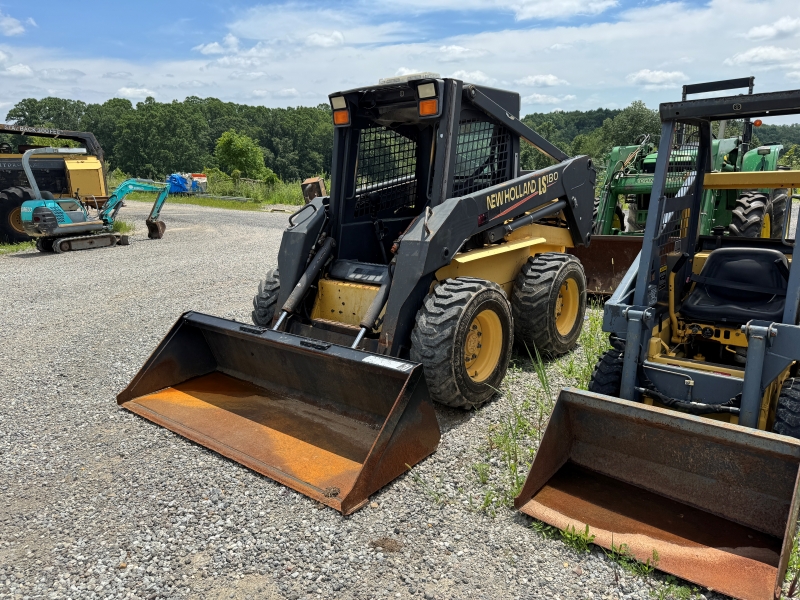 2004 New Holland LS180 skidsteer for sale at Baker and Sons Equipment in Ohio