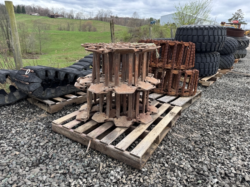 Used Grouser skidsteer tracks in stock at Baker & Sons Equipment in Ohio