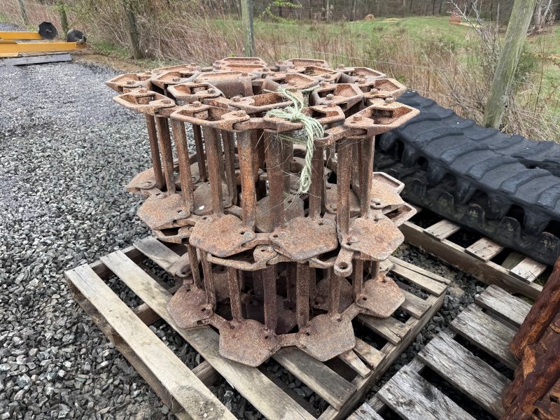 Used Grouser skidsteer tracks in stock at Baker & Sons Equipment in Ohio