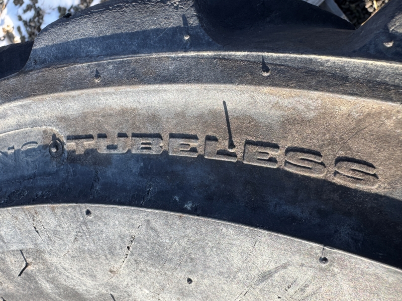 Used Galaxy 14X17.5 skidsteer tires in stock at Baker & Sons in Ohio