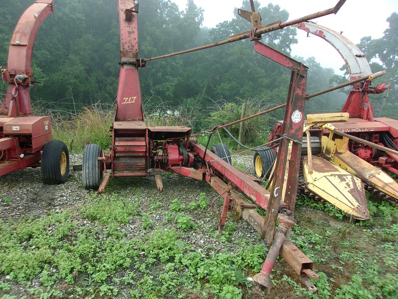 Used New Holland 717 forage chopper in stock at Baker & Sons Equipment in Ohio