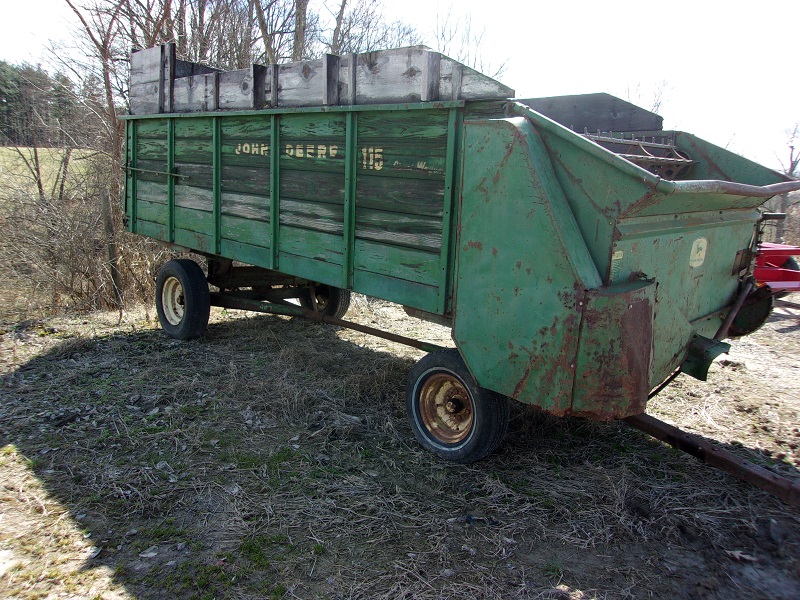 used john deere 115cw forage wagon for sale at baker and sons in ohio