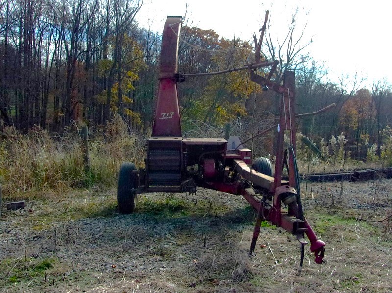 used new holland s717 forage chopper for sale at baker and sons in ohio