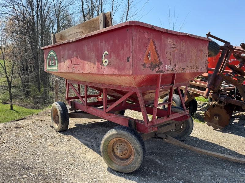 Used McCurdy gravity wagon for sale at Baker & Sons Equipment in Ohio