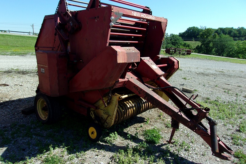 1982 New Holland 847 round baler for sale at Baker & Sons Equipment in Ohio