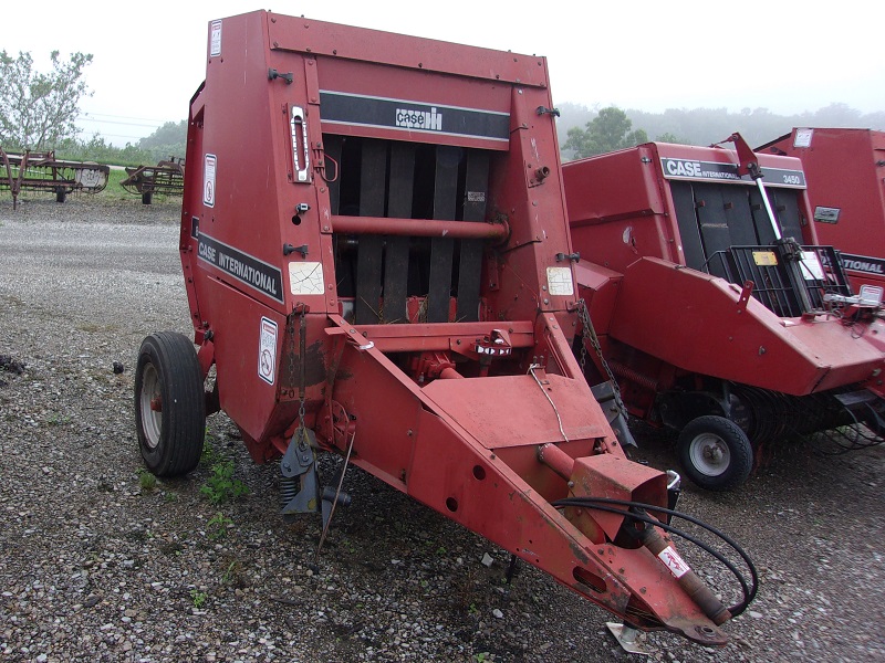 used case ih 8420 round baler for sale at baker & sons in ohio