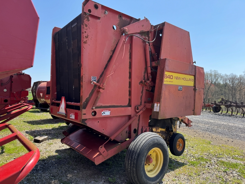 1993 new holland 640 round baler in stock at baker & sons equipment in ohio