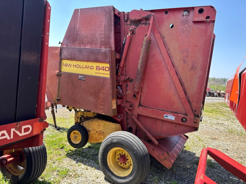 1993 new holland 640 round baler in stock at baker & sons equipment in ohio