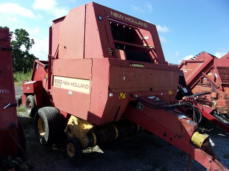 1993 new holland 650 round baler for sale at baker & sons equipment in ohio