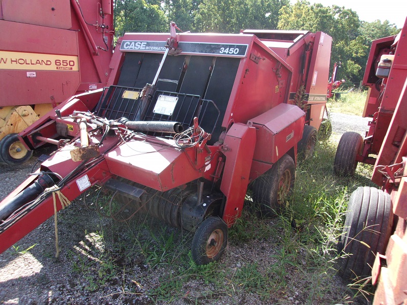 1987 case 3450 round baler for sale at baker and sons equipment in ohio