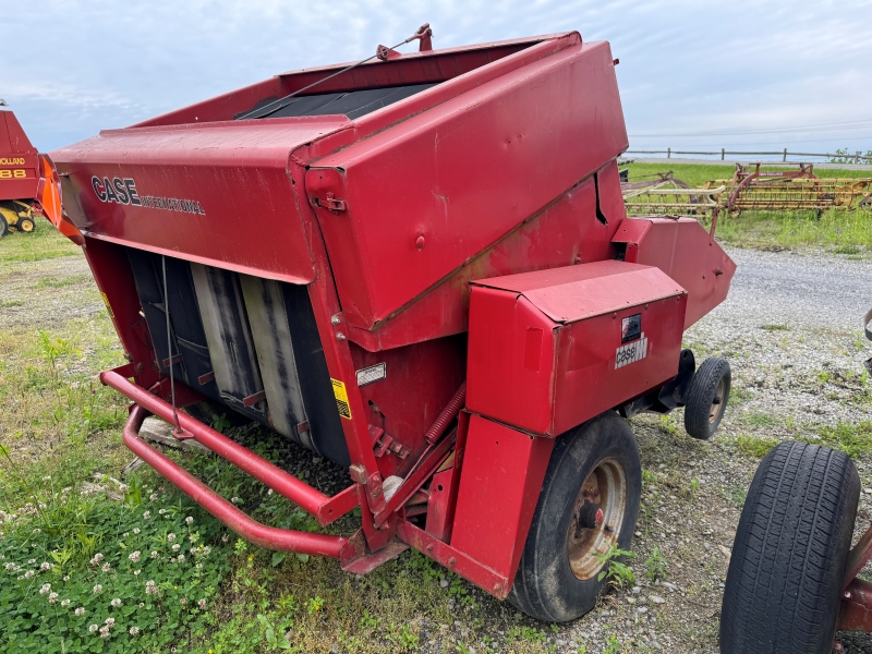 1987 Case 3450 round baler for sale at baker & sons equipment in ohio