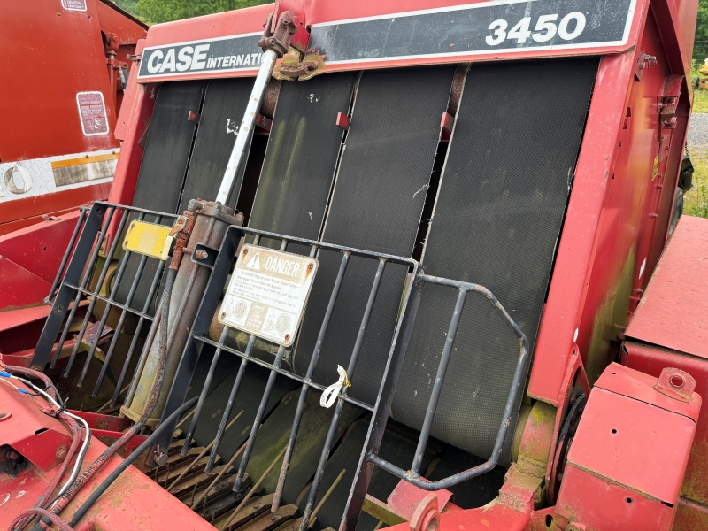 1987 Case 3450 round baler for sale at baker & sons equipment in ohio