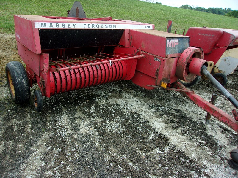 used massey ferguson 124 square baler in stock at baker and sons equipment in ohio