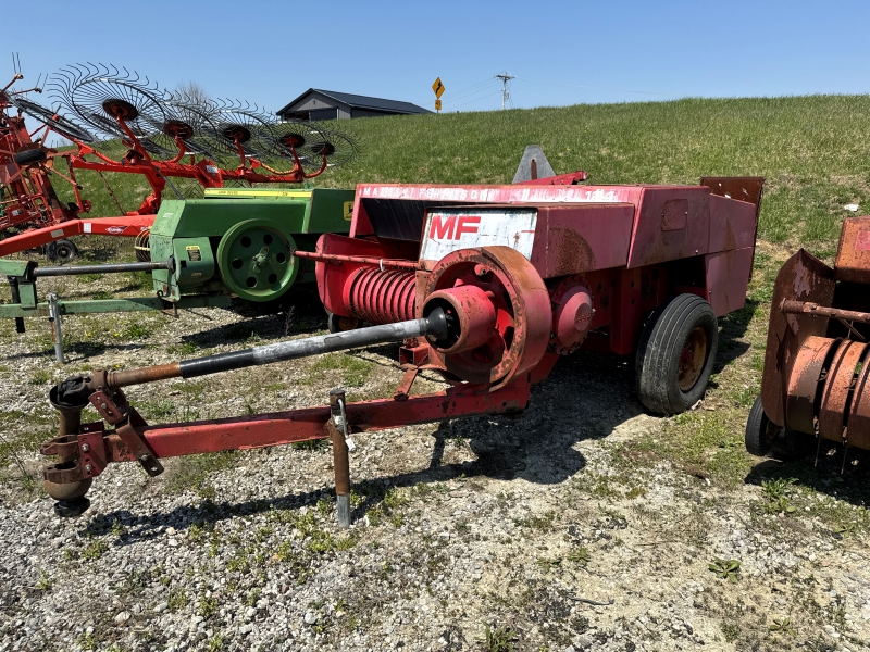 Used Massey Ferguson 124 square baler at Baker & Sons Equipment in Ohio