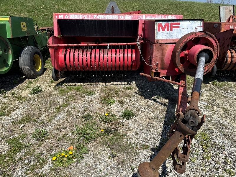 Used Massey Ferguson 124 square baler in stock at baker and sons equipment in ohio